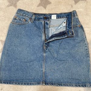 VINTAGE LEVIS DEMIN SKIRT